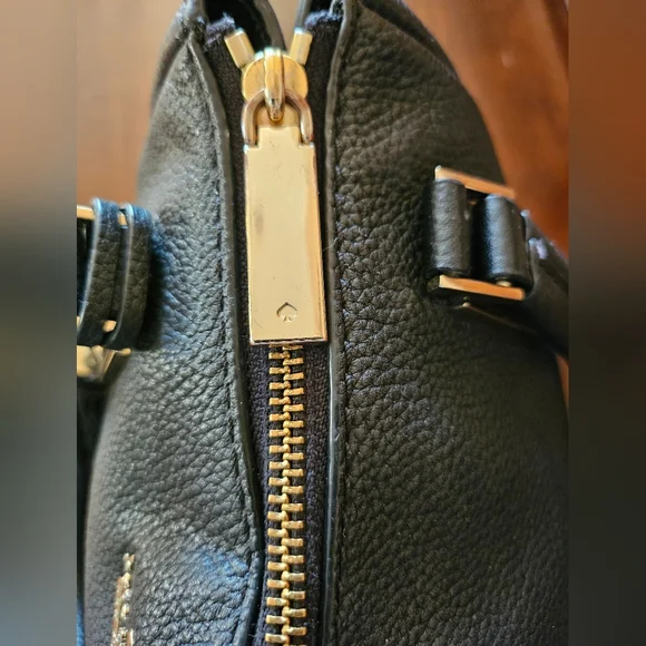 Kate Spade Pebbled Leather Satchel! EUC! - Picture 10 of 13
